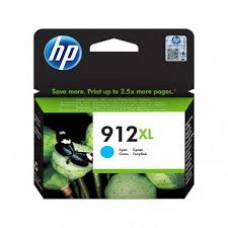 Cartuccia originale colore CIANO HP 912XL (3YL81AE) per OfficeJet Pro 8022